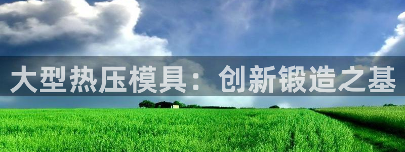 emc易倍官网登录入口：大型热压模具：创新锻造之基